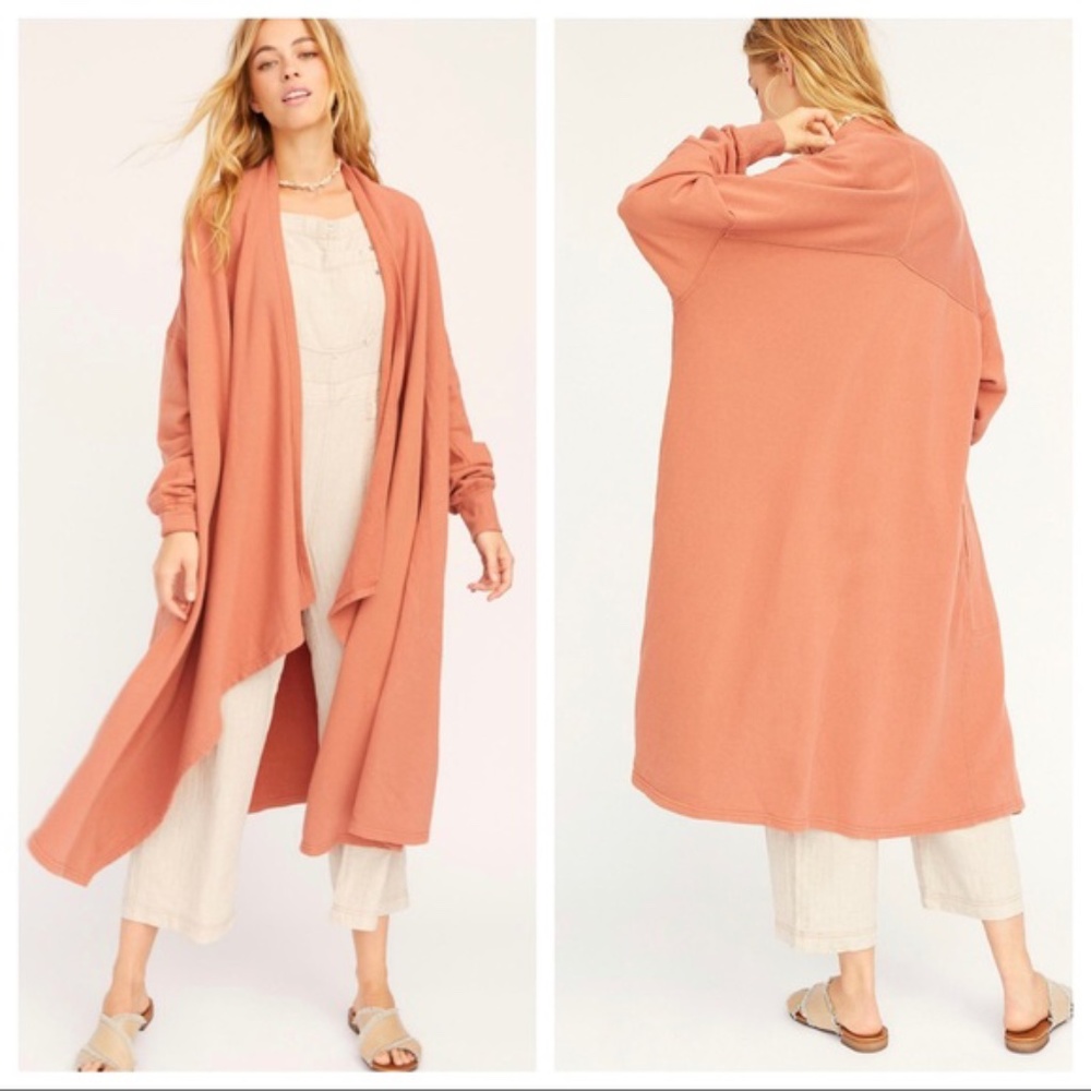 Make Offer Free People Beach Red Eye Cardigan